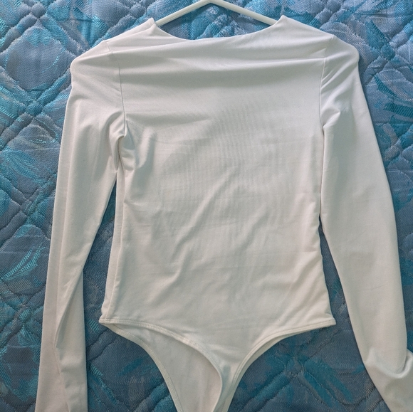 White bodysuit - Picture 2 of 2
